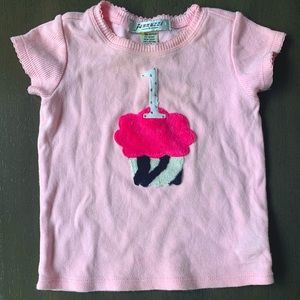 Cute! One Year Birthday /First Birthday T-shirt.